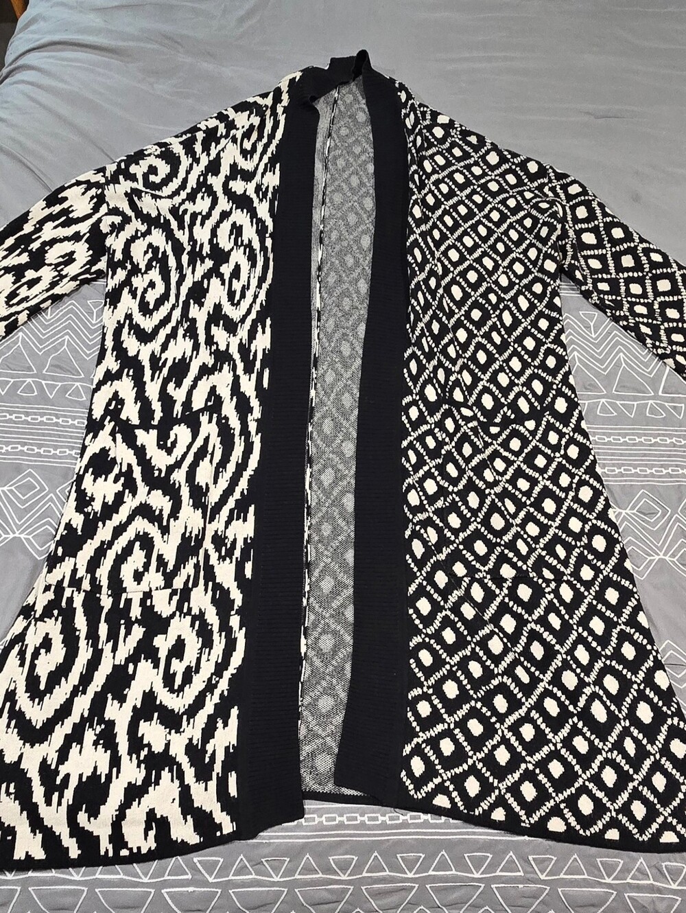 Bitte Kai Rand Duel Design Sweater Cardigan Size Small